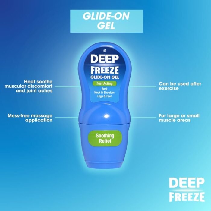 Deep Freeze Pain Relief Glide-on Gel (50g) - Image 4