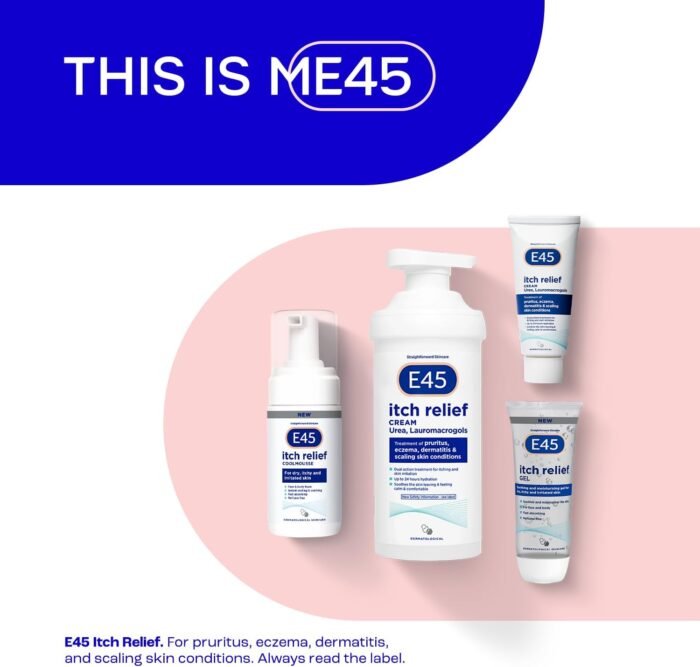 E45 Itch Relief Cream (50g) - Image 3