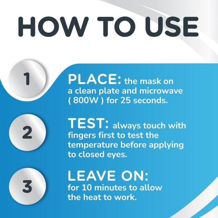 Optase Moist Heat Mask (Reusable) - Image 5