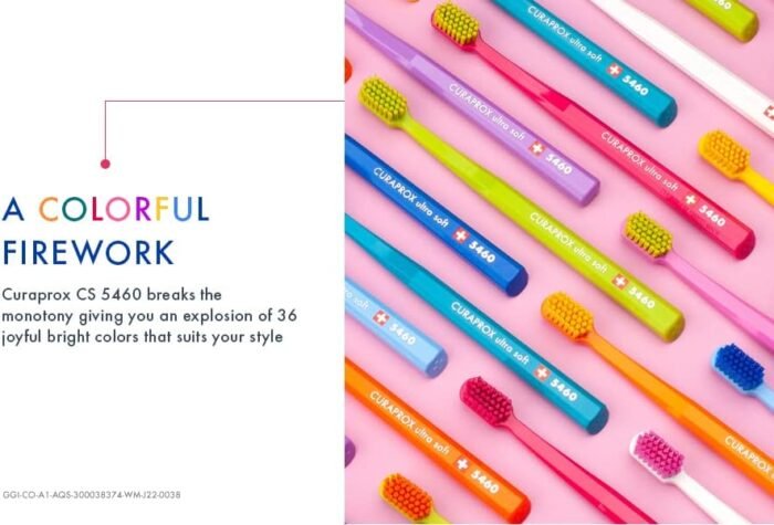 Curaprox CS 5460 Ultra Soft Toothbrush (2-pack) - Image 2