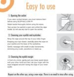 Blephaclean Sterile Eyelid Wipes (20 wipes) - Image 3