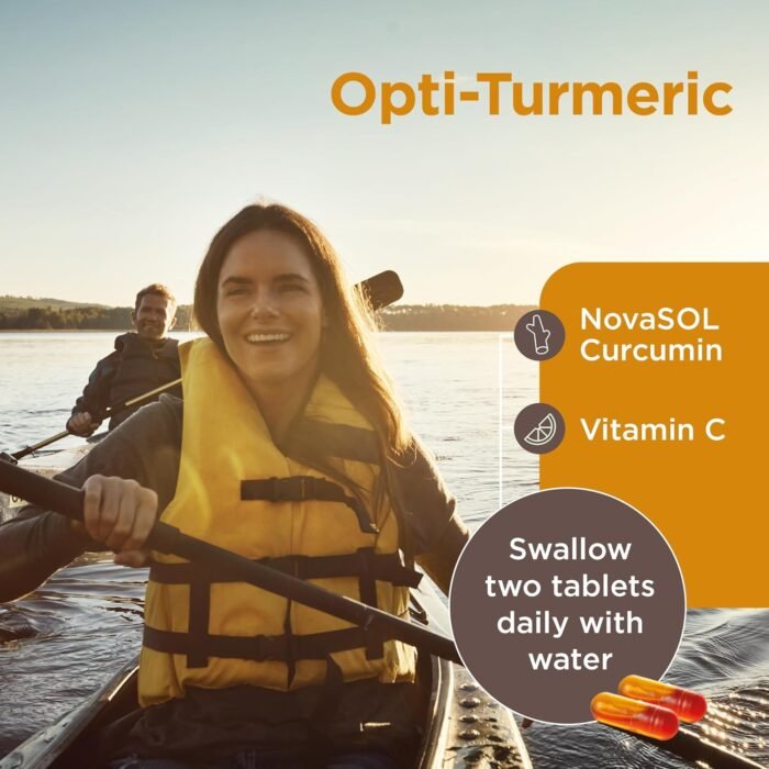Healthspan Opti‑Turmeric® (500 mg NovaSOL® curcumin, 30/60 capsules) - Image 2