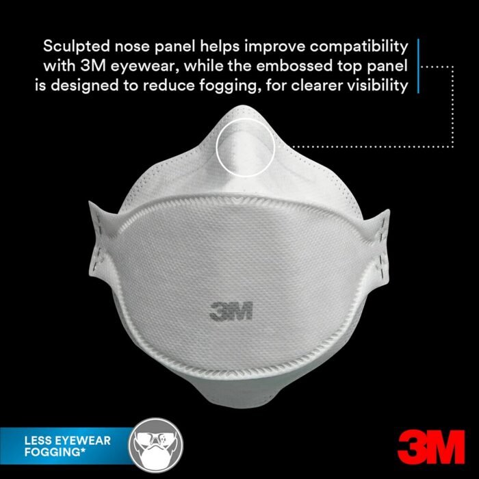3M Aura Particulate Respirator 9320+ (FFP2, 5-pack) - Image 3