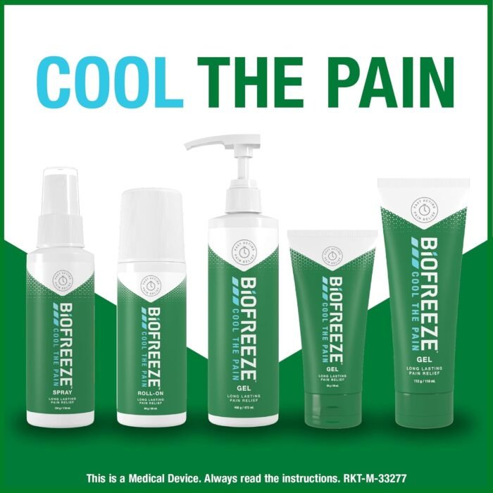Biofreeze Pain Relief Gel (89ml Roll-on) - Image 2