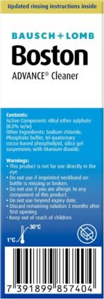 Bausch + Lomb Boston Advance Cleaner (30ml) - Image 3