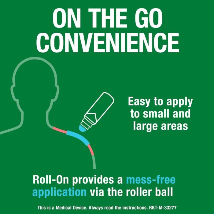 Biofreeze Pain Relief Gel (89ml Roll-on) - Image 4