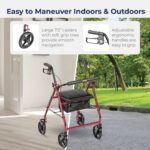 Drive Medical Lightweight Rollator - Image 5