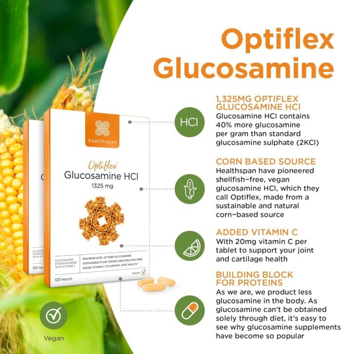 Optiflex Glucosamine HCl (90 tablets) - Image 4