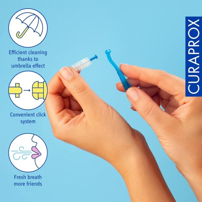 Curaprox CPS Prime Interdental Brushes (0.7mm, 5-pack) - Image 3