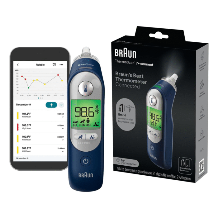 Braun ThermoScan 7 Ear Thermometer with Age Precision - Image 1