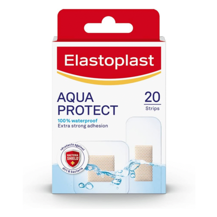 Elastoplast Waterproof Plasters (Assorted, 20 count) - Image 1